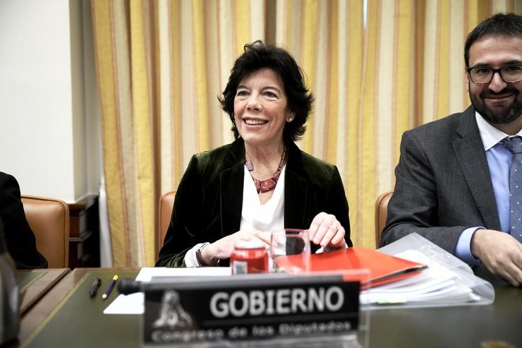 A ministra de Educación e Formación Profesional, Isabel Celaá. Óscar Canas - Europa Press