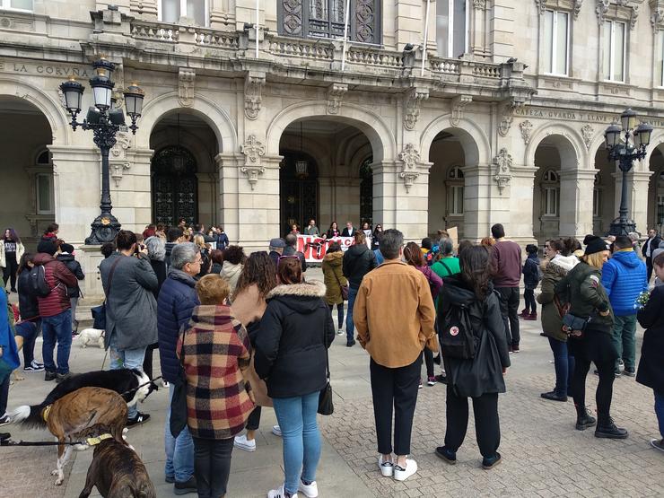 Manifestación na Coruña convocada por 