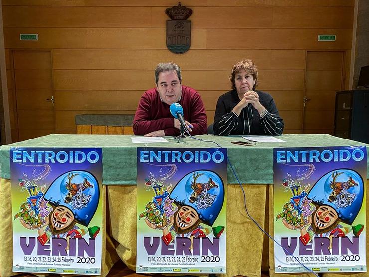 Presentación do programa de Entroido 2020. Foto: Prensa Concello de Verín