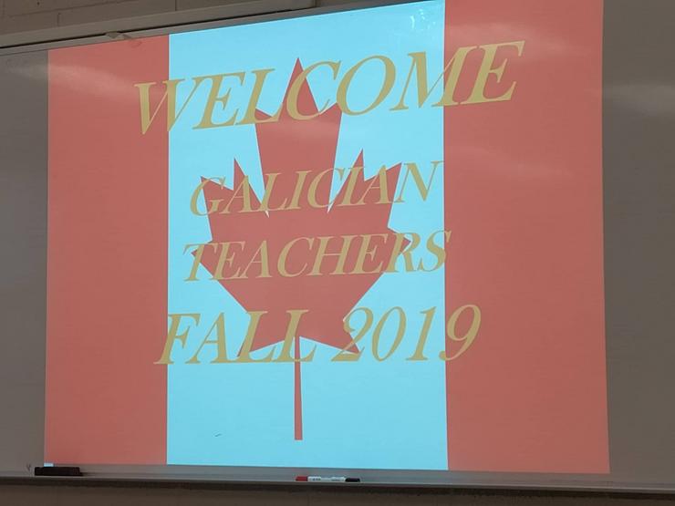 Benvida aos profesores que participan no programa de intercambio en Canadá / D.R.