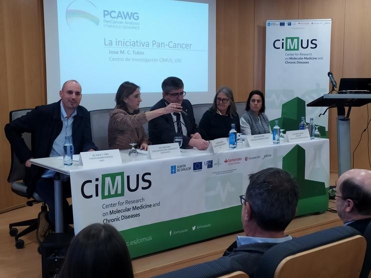 Presentación do estudo do CIMUS sobre o xenoma do cancro 