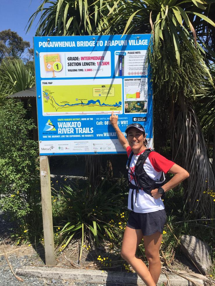 Maite Rojo preparada para correr a Tarawera, o trail máis duro de Nova Celandia 