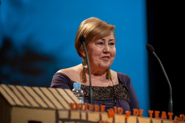 A actriz Pilar Pereira.