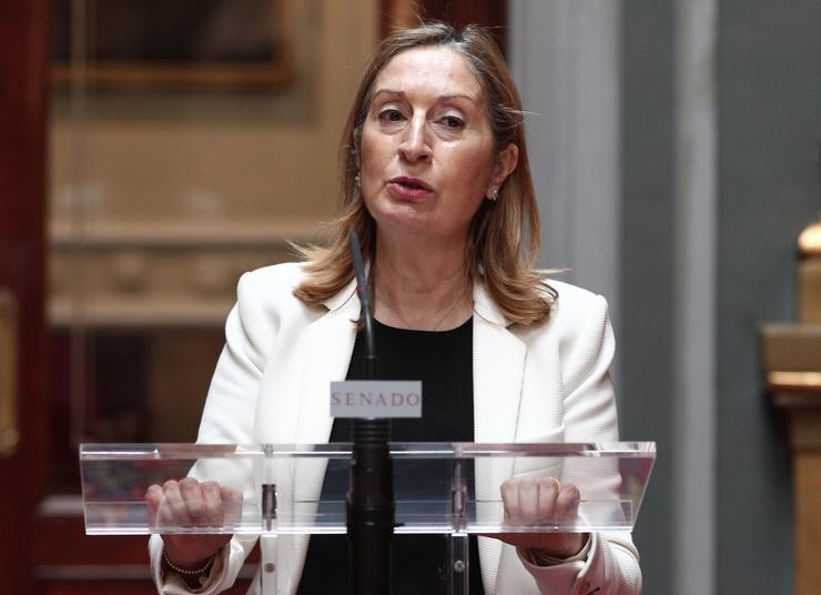 A vicepresidenta primeira do Congreso dos Deputados, Ana Pastor en rolda de prensa.. Eduardo Parra - Europa Press