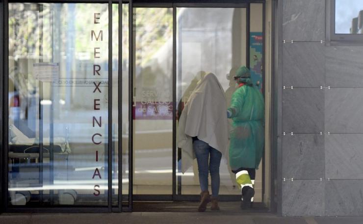 Entrada en Urxencias / © Miguel Núñez. 