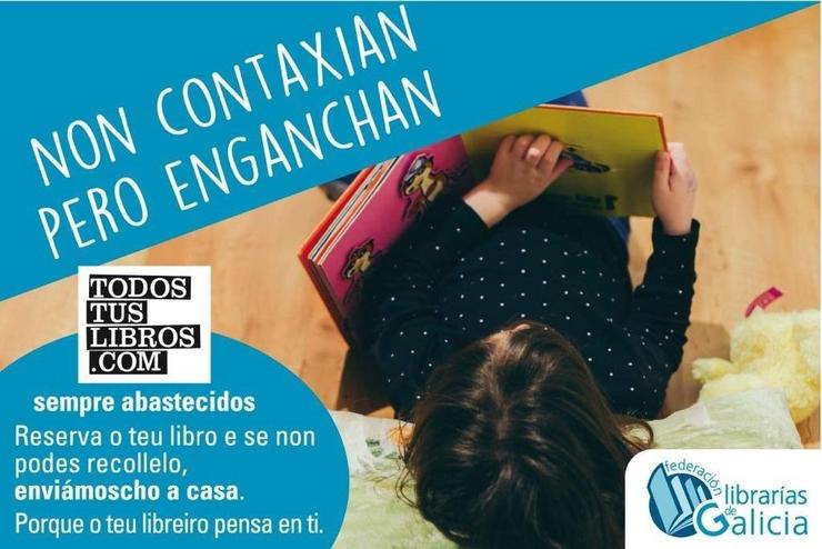 Campaña de lectura durante a alerta sanitaria. FEDERACIÓN DE LIBRARÍAS / Europa Press