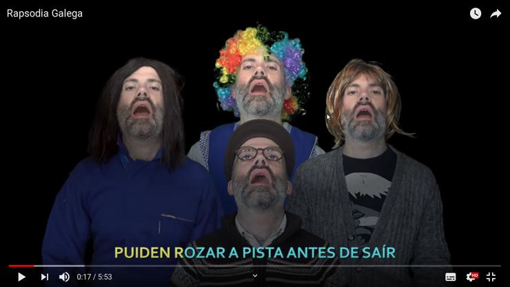 Novo tema de Rapsodia Galega 