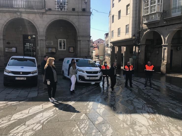 Vehículos de Protección Civil /CONCELLO DE OURENSE