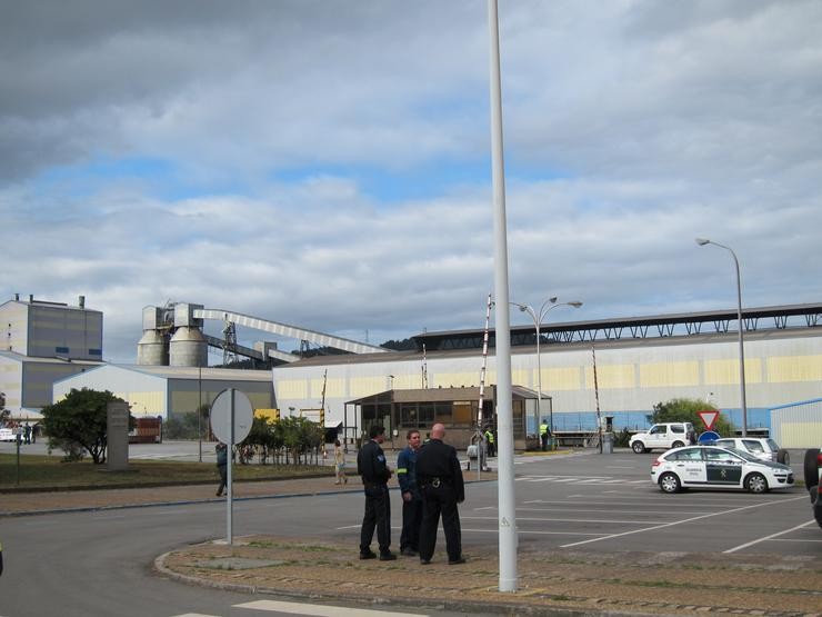 Instalacións da planta de Alcoa en San Cibrao, en Cervo /  EUROPA PRESS - Arquivo 