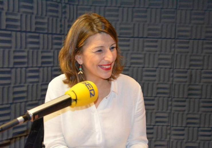 A ministra de Traballo e Economía Social, Yolanda Díaz 