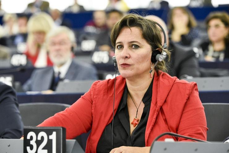 Ana Miranda nun pleno do Parlamento Europeo. EUROPA PRESS - Arquivo 
