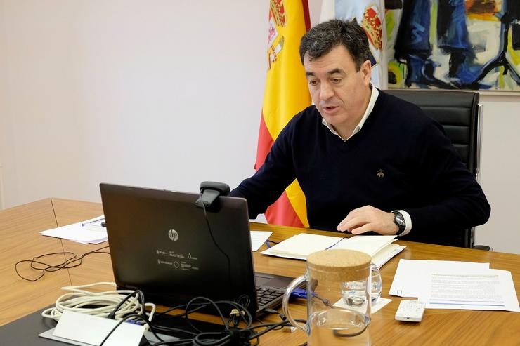 O conselleiro de Educación, Román Rodríguez. Xunta de Galicia