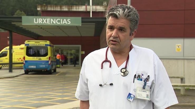O doutor José Manuel Vázquez Lima, membro do comité de crise sanitaria da Xunta. XUNTA 