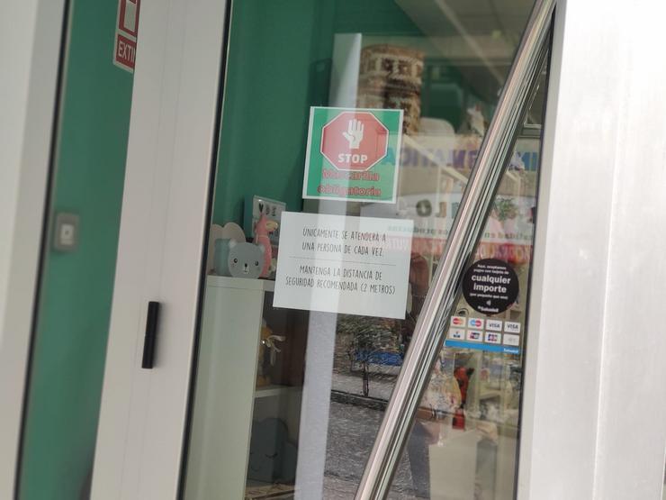 Pequeno comercio con novos horarios durante a crise do coronavirus /EP