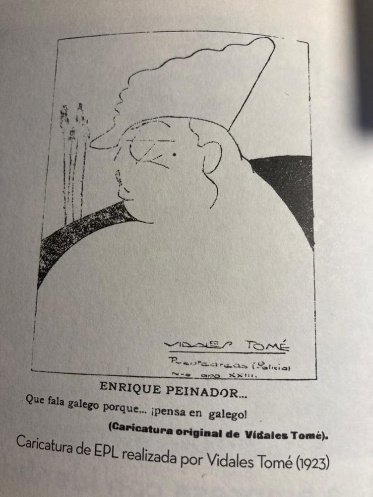 Caricatura e ilustración de Enrique Peinador de Vidales Tomé