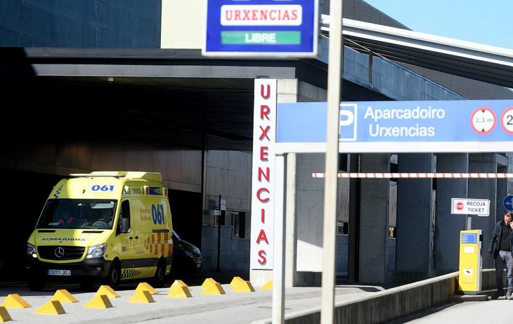 Urxencias do Hospital Álvaro Cunqueiro, en Vigo 