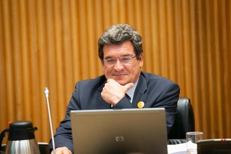 O ministro de Inclusión, Seguridade Social e Migracións, José Luís Escrivá, na súa comparecencia no Congreso. CONGRESO / Europa Press