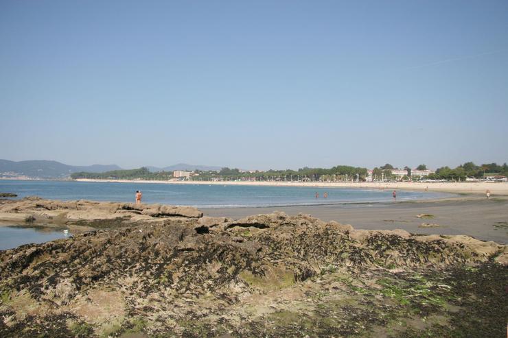 Praia de Samil (Pontevedra). EUROPA PRESS - Arquivo