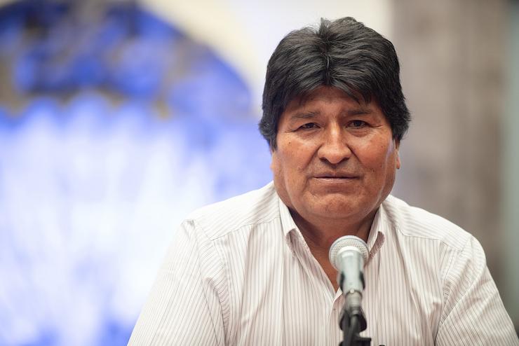 Evo Morales / EneasMx - Wikimedia.