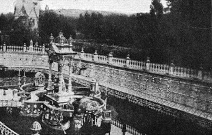 O Estanque do Retiro en 1922 por Ksado