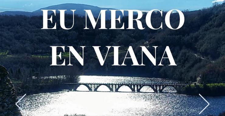 Páxina web do comercio local de Viana