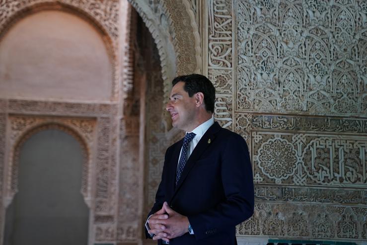 O presidente da Xunta de Andalucía, Juanma Moreno. XUNTA DE ANDALUCÍA / Europa Press