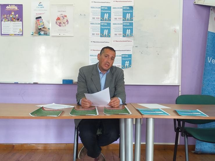 O secretario da Federación de Asociacións de Veciños 