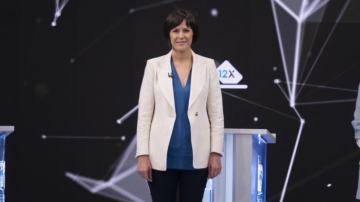 A candidata á Presidencia da Xunta do BNG, Ana Pontón, (CRTVG). CRTV