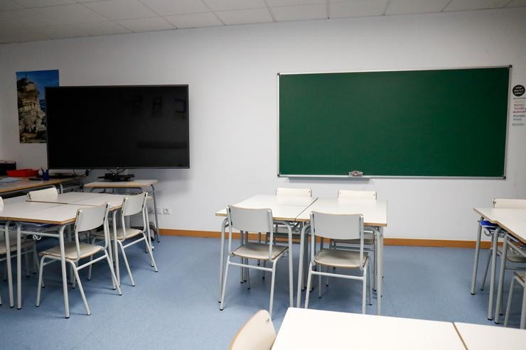 Aula dun centro de discapacidade /  Arquivo