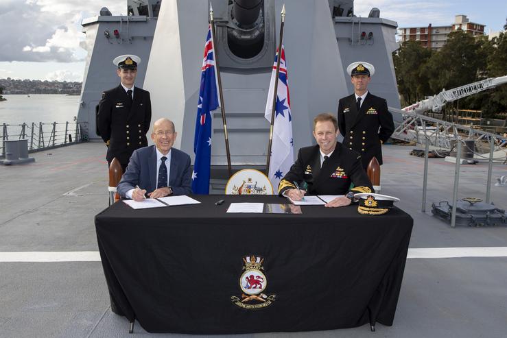 Navantia asina con Australia o mantemento de todos os buques construídos ou deseñados pola empresa naval española.. NAVANTIA / Europa Press