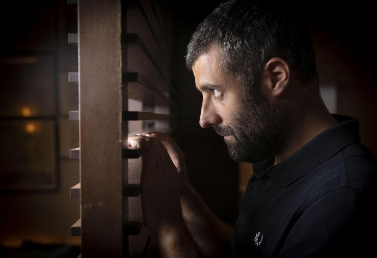 O xornalista Nacho Carretero, autor de 'Fariña'. MIQUEL GONZÁLEZ - Arquivo