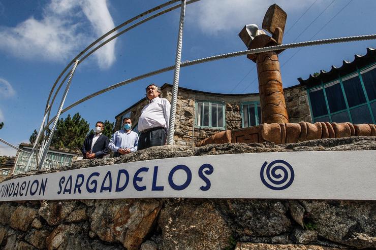 O conselleiro de Cultura e Turismo, Román Rodríguez, participa na inauguración da primeira fase do Museo de Sargadelos.. XUNTA