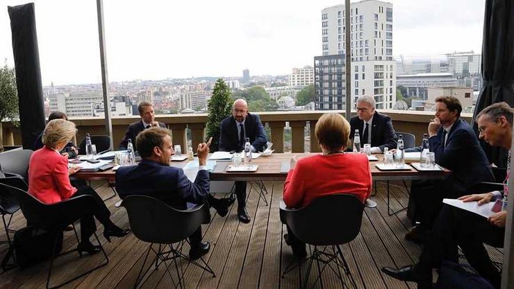 Reunión de líderes da UE para negociar o fondo de reconstrucción