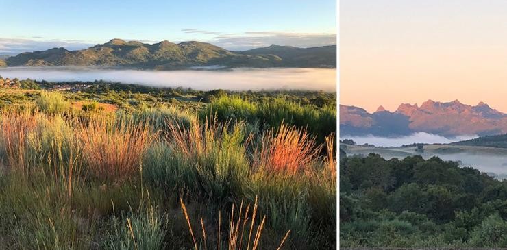 Típicas paisaxes de montaña na Reserva da Biosfera Gerês-Xurés 