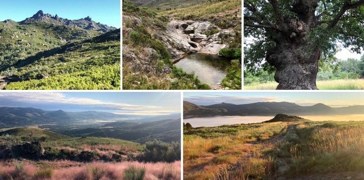 Típicas paisaxes de montaña na Reserva da Biosfera Gerês-Xurés 