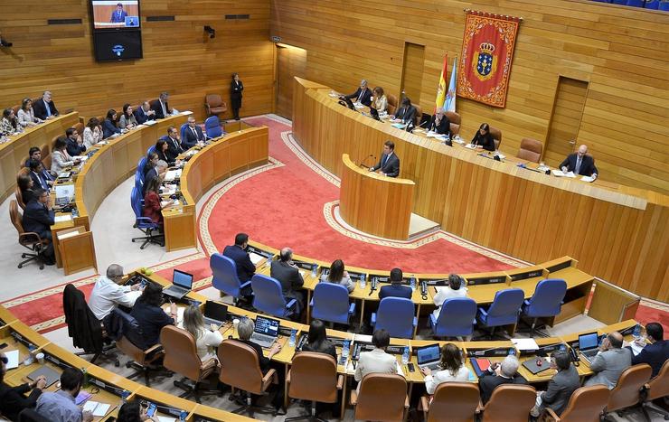 Intervención de Alberto Núñez Feijóo no Debate sobre o Estado da Autonomía  / PARLAMENTO DE GALICIA - Arquivo