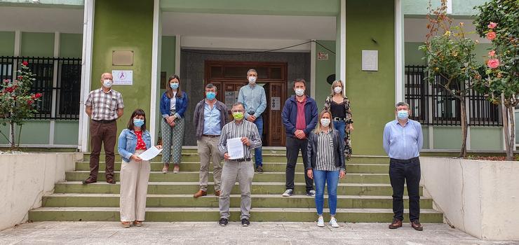 Alcaldes do PSOE e BNG do distrito sanitario da Mariña.. ALCALDES DO DISTRITO SANITARIO DA MARIÑA / Europa Press