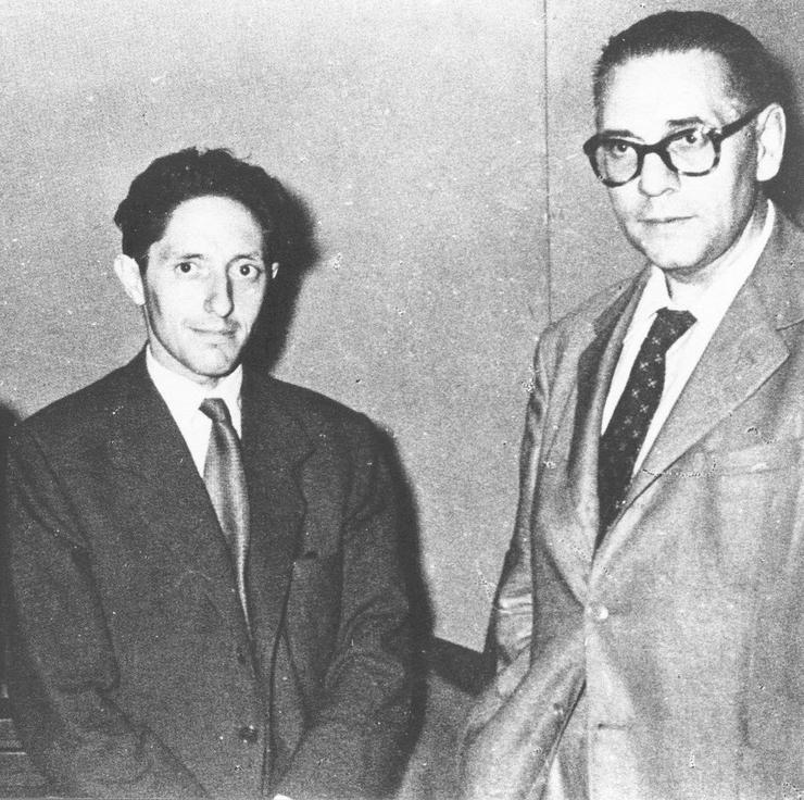 Isaac Díaz Pardo e Luís Seoane. CCG