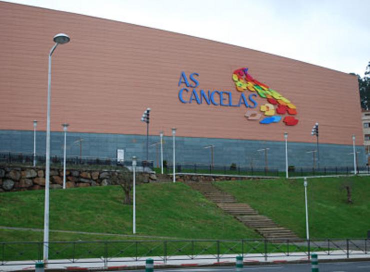 Centro Comercial As Cancelas en Santiago de Compostela. 