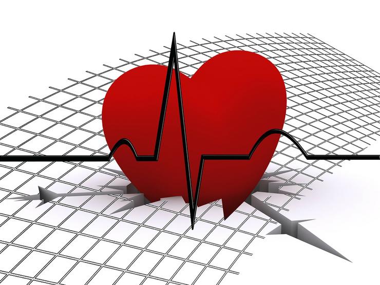 Gráfico representando corazón afectado/pixabay