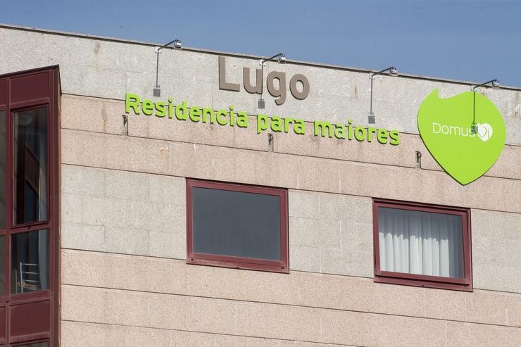 Fachada da residencia de maiores DomusVi de Outeiro de Rei en Lugo.. Carlos Castro - Europa Press