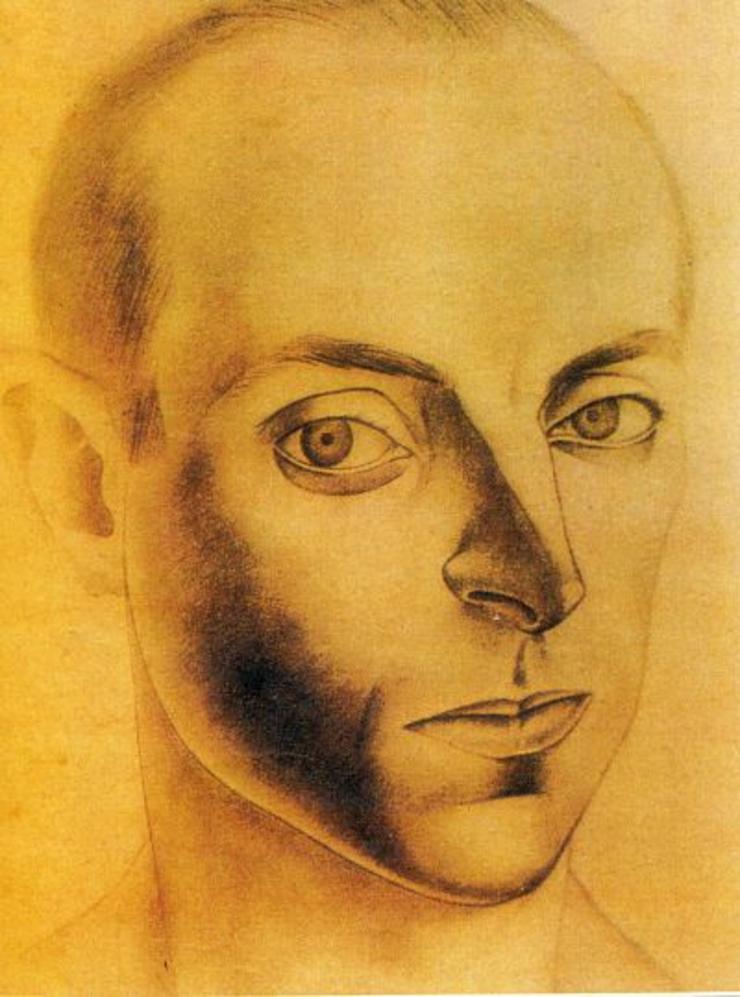Francisco Miguel, nun autorretrato realizado por el mesmo/Wikipedia