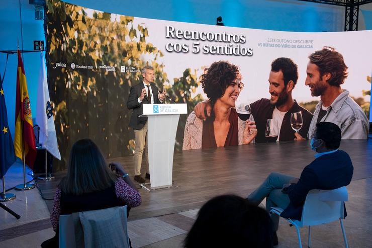 Presentación da campaña de enoturismo en Galicia 