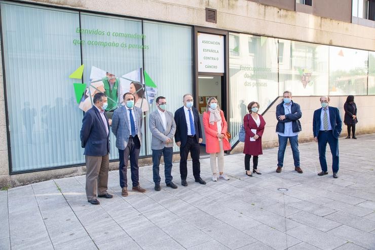 Inauguración da nova sede en Santiago da Asociación Española contra o Cancro .. AGUAMARINA 