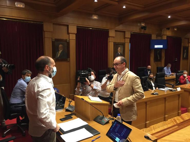 Toma de posesión do concelleiro Telmo Ucha