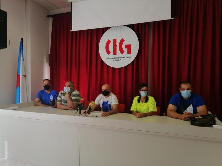 Os traballadores da UTE Tecman-Electrorayma reclaman o seu dereito a ser subrogados 