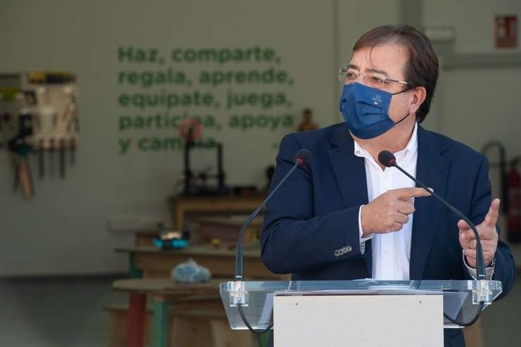 O presidente da Xunta de Estremadura, Guillermo Fernández Vara, nunha foto de arquivo. XUNTA DE ESTREMADURA / Europa Press