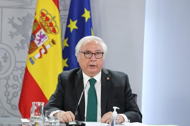 O ministro de Universidades, Manuel Castells / M.FERNÁNDEZ. POOL - Europa Press.