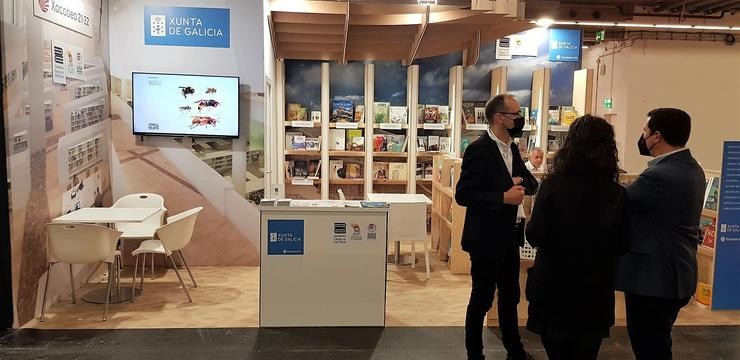 Caseta de Galicia na Feira Internacional de Frankfurt. XUNTA DE GALICIA