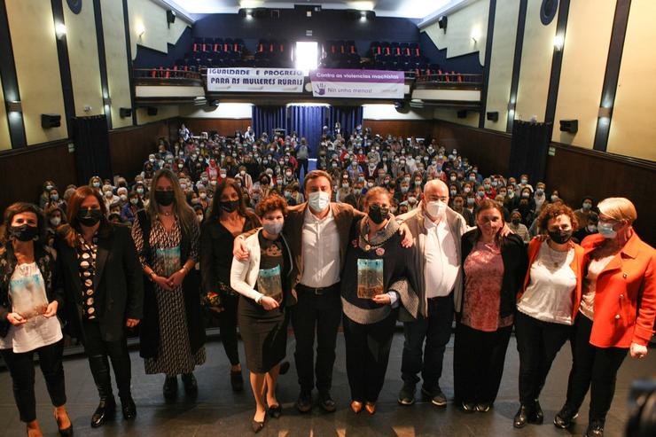 Homenaxe ás mulleres do rural no Cinema Alovi, nas Pontes (A Coruña). DEPUTACIÓN DA CORUÑA 